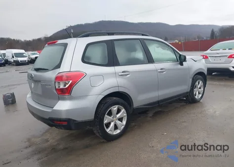 2015 Subaru Forester 2.5I z USA, uszkodzony, nr VIN JF2SJABC6FH547076